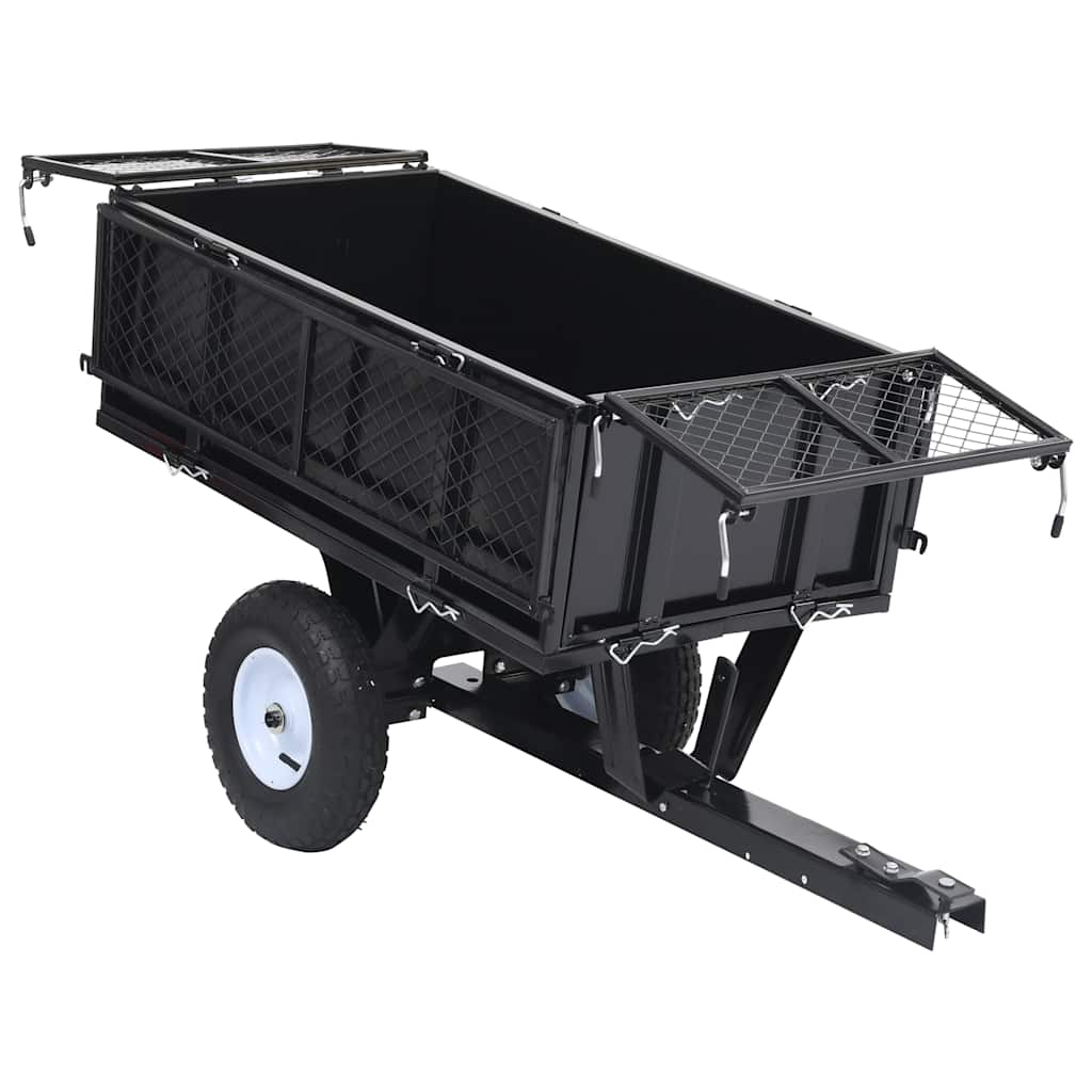 Tipping Trailer For Lawn Mower 150 Kg Load