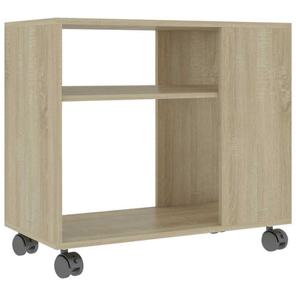 Side Table Sonoma Oak 70X35X55 Cm Engineered Wood