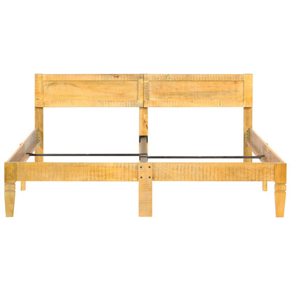 Bed Frame Solid Mango Wood 180 Cm 6Ft Super King