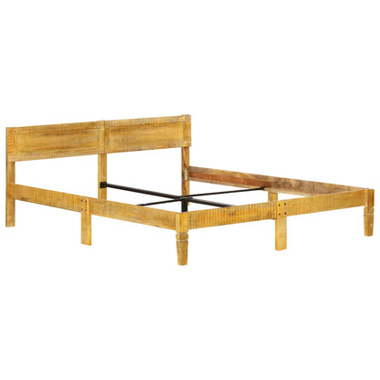 Bed Frame Solid Mango Wood 180 Cm 6Ft Super King