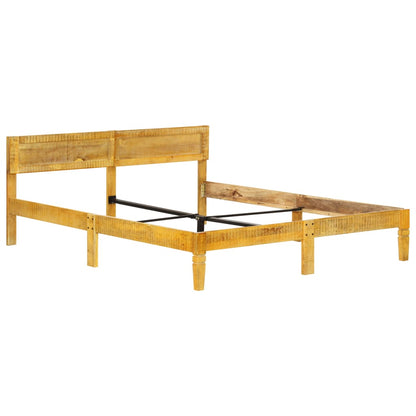 Bed Frame Solid Mango Wood 180 Cm 6Ft Super King