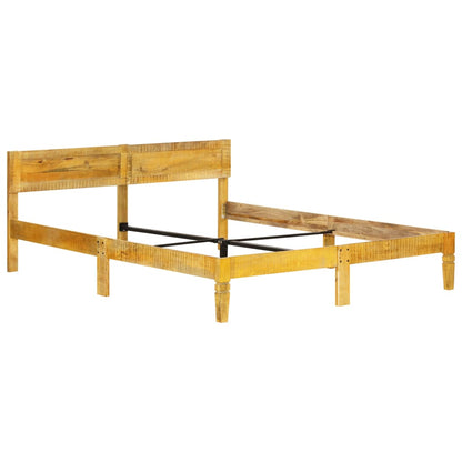 Bed Frame Solid Mango Wood 180 Cm 6Ft Super King