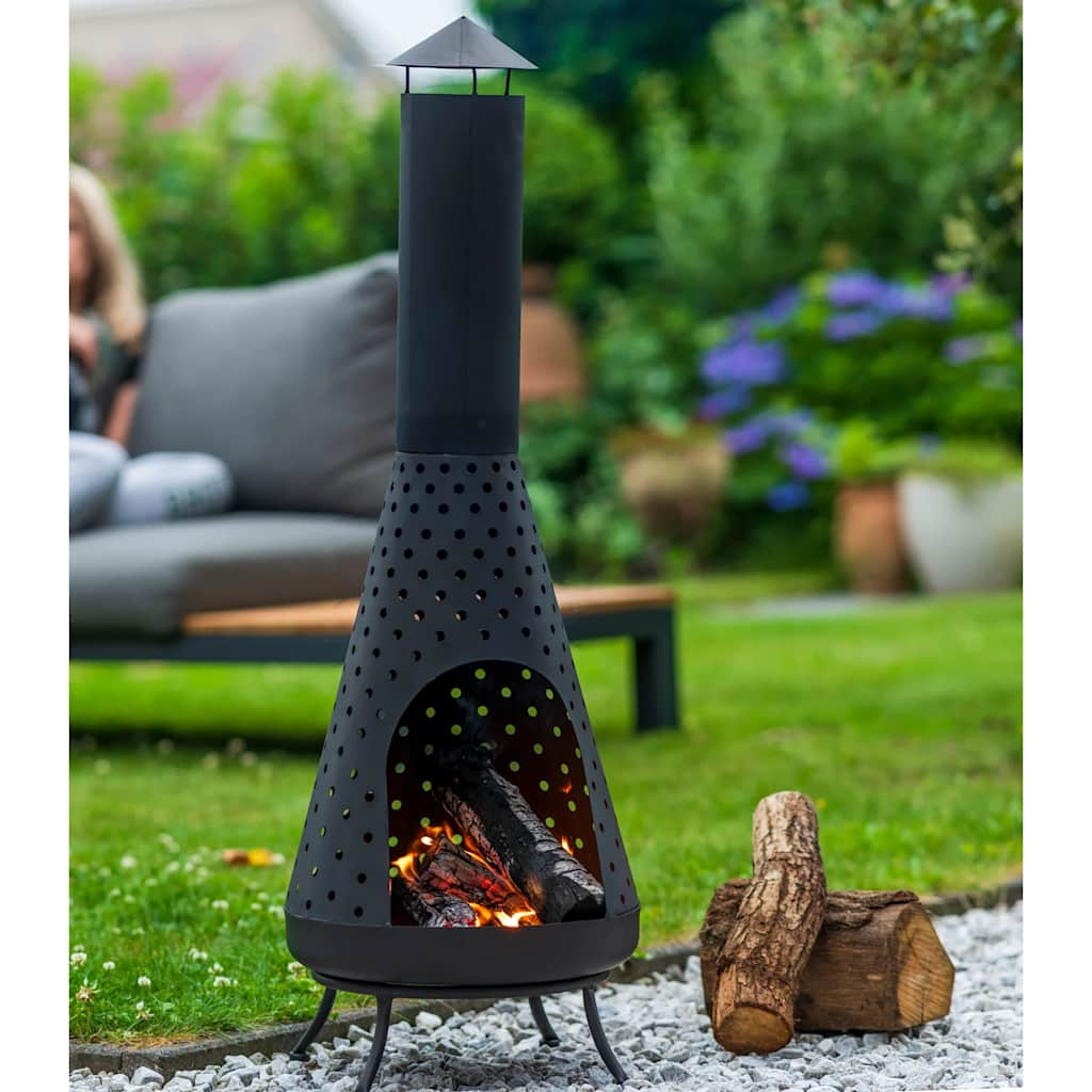 Redfire Garden Fireplace Napa Black