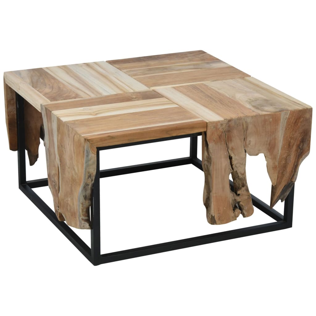 Ambiance Side Table Teak 65X65X35 Cm