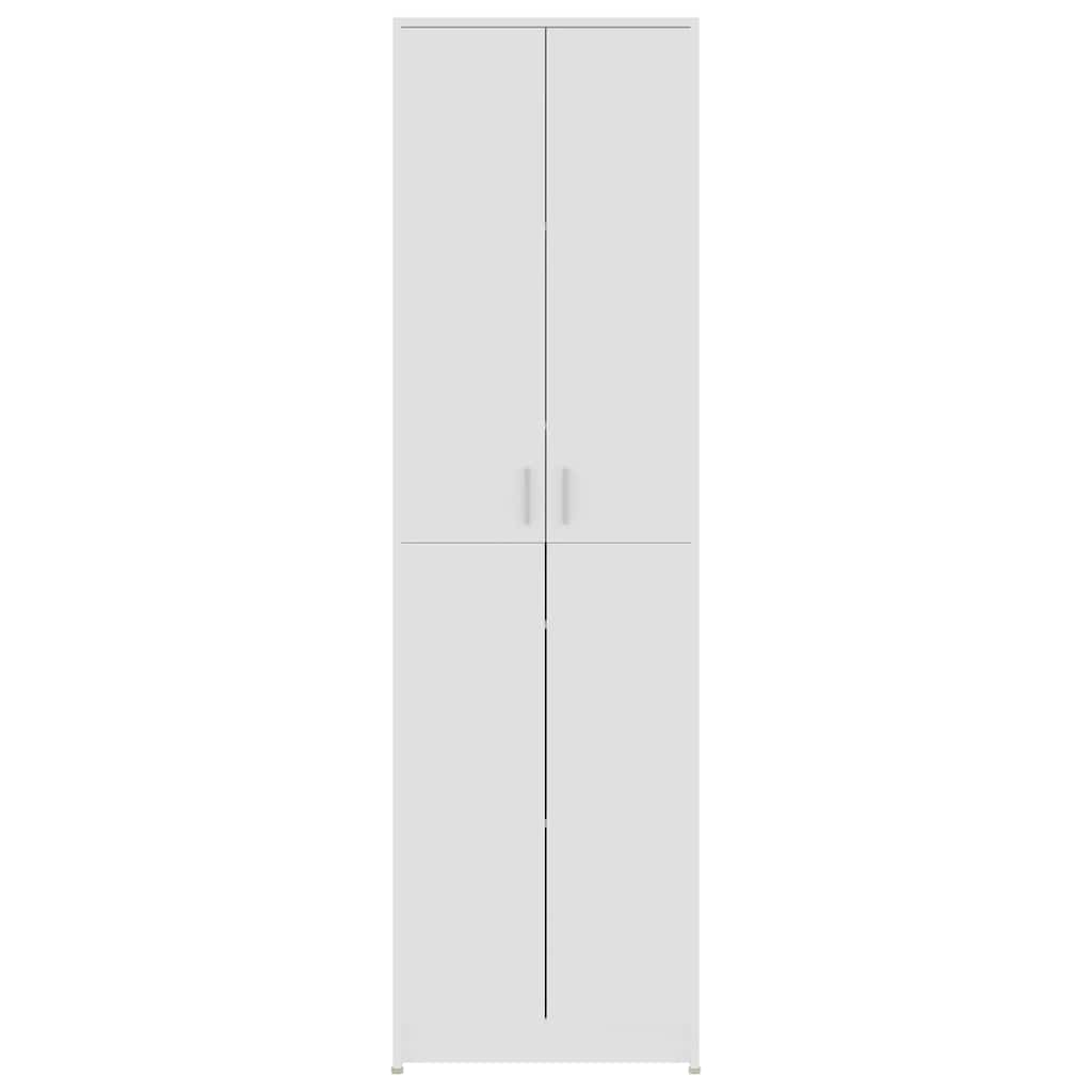 Hallway Wardrobe White 55X25X189 Cm Engineered Wood