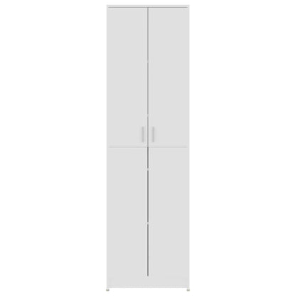 Hallway Wardrobe White 55X25X189 Cm Engineered Wood