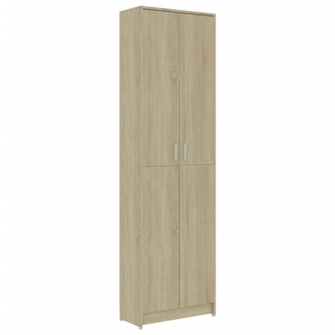 Hallway Wardrobe Sonoma Oak 55X25X189 Cm Engineered Wood