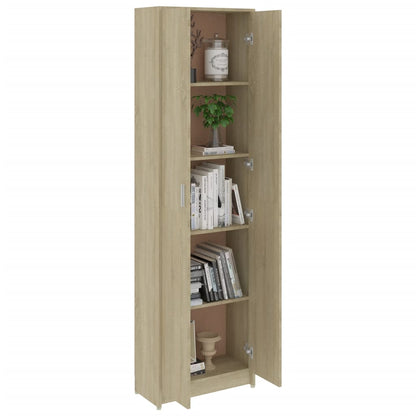 Hallway Wardrobe Sonoma Oak 55X25X189 Cm Engineered Wood