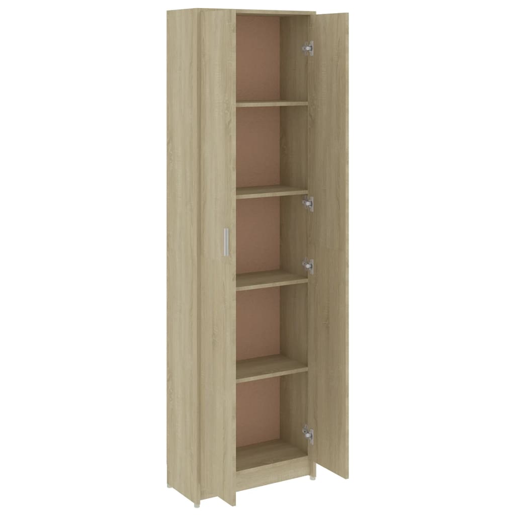 Hallway Wardrobe Sonoma Oak 55X25X189 Cm Engineered Wood