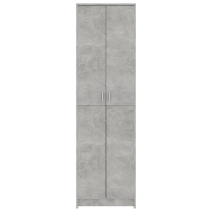 Hallway Wardrobe Concrete Grey 55X25X189 Cm Engineered Wood