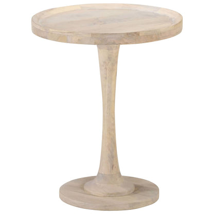 Side Table Ø60X75 Cm Solid Mango Wood