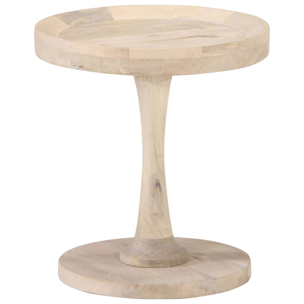 Side Table Ø40X45 Cm Solid Mango Wood