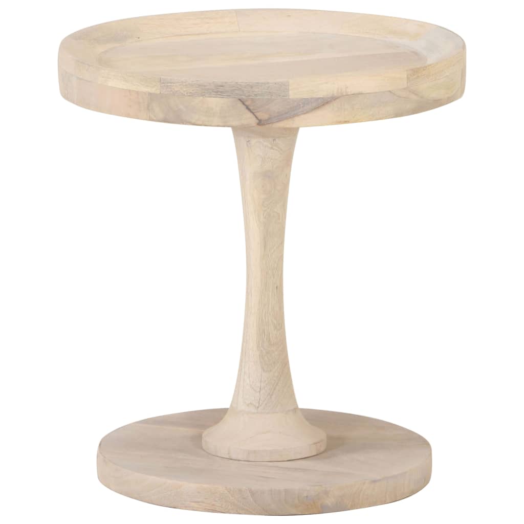 Side Table Ø40X45 Cm Solid Mango Wood