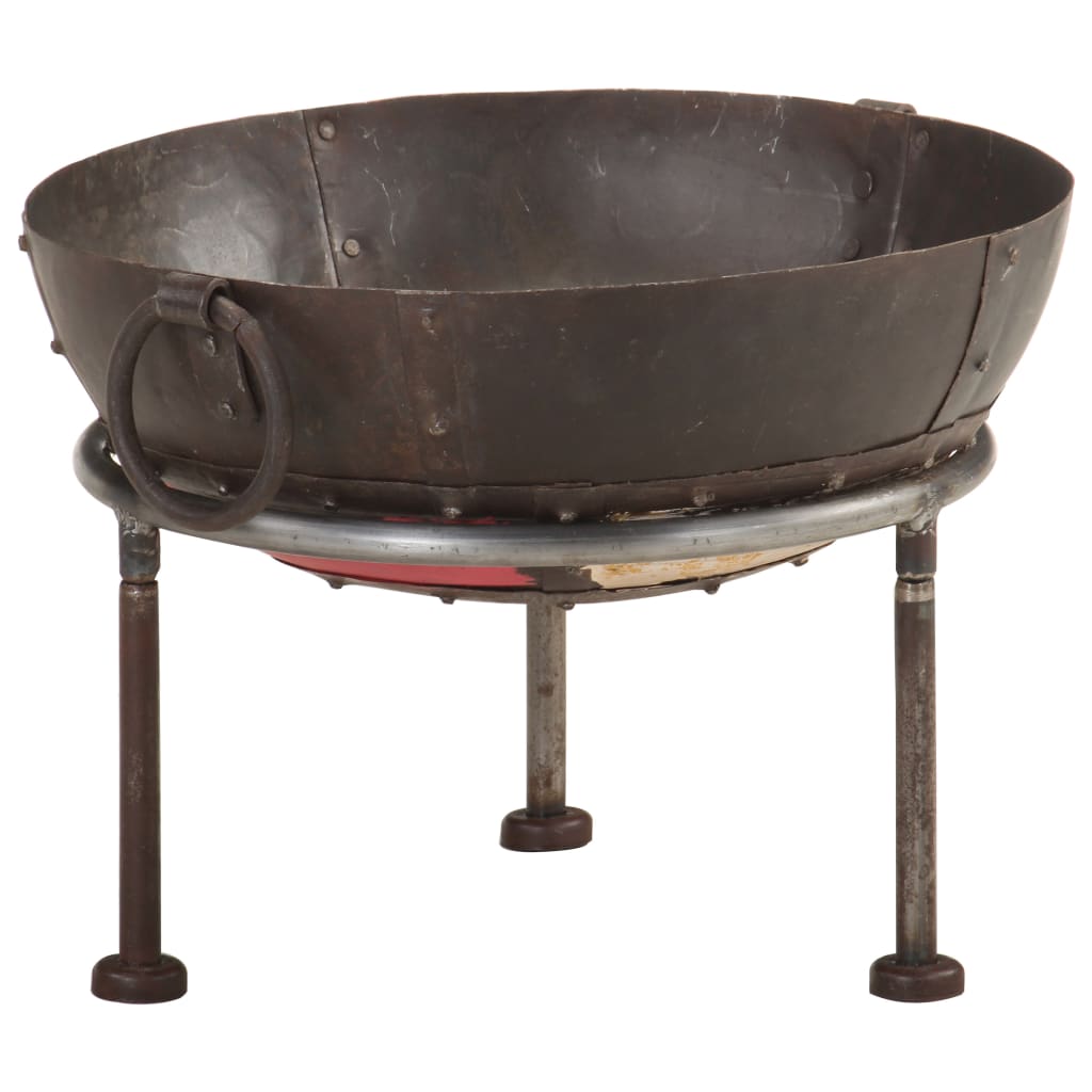 Colourful Rustic Fire Pit Ø 40 Cm Iron