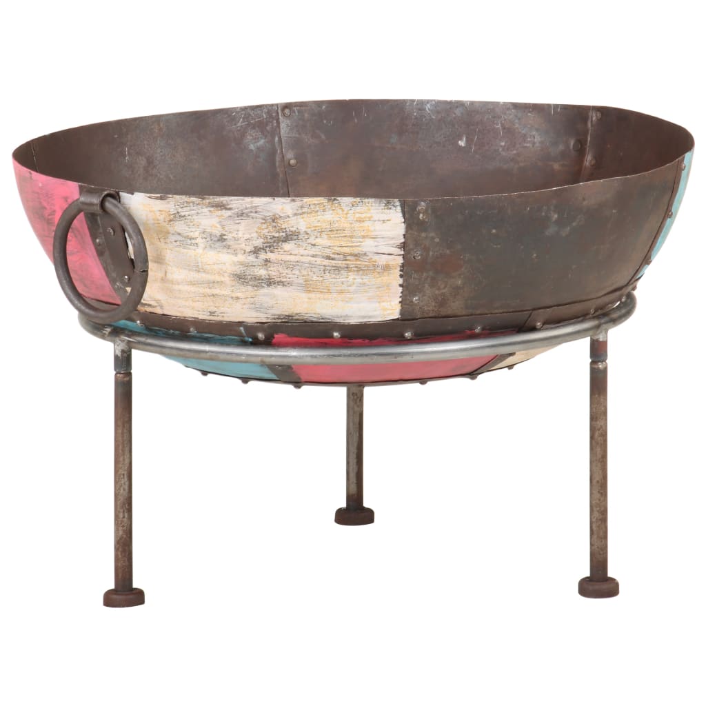 Colourful Rustic Fire Pit Ø 60 Cm Iron