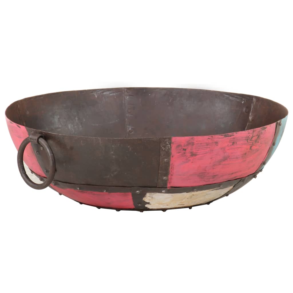 Colourful Rustic Fire Pit Ø 60 Cm Iron