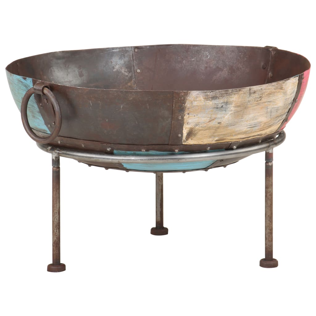 Colourful Rustic Fire Pit Ø 60 Cm Iron