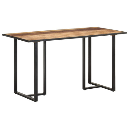 Dining Table 140 Cm Rough Mango Wood