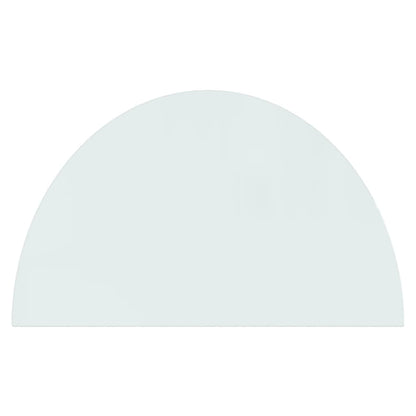 Fireplace Glass Plate Half Round 1000X600 Mm