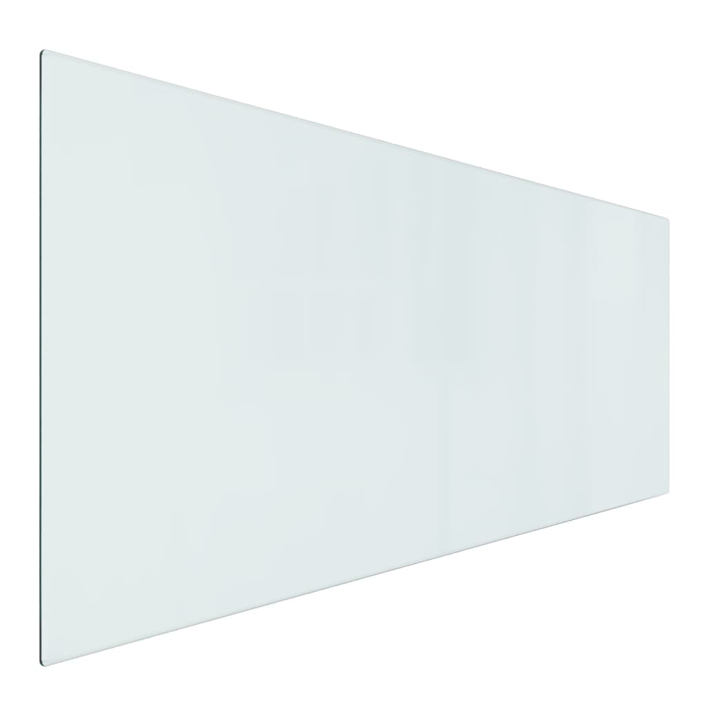 Fireplace Glass Plate Rectangular 120X50 Cm