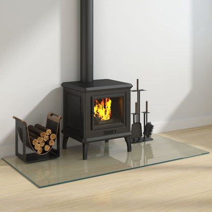 Fireplace Glass Plate Rectangular 120X60 Cm