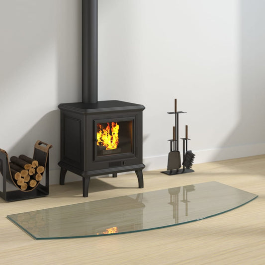 Fireplace Glass Plate 120X50 Cm