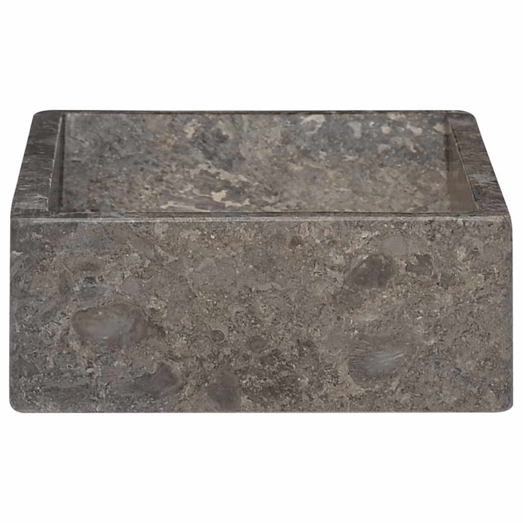 Sink 45X30X12 Cm Marble High Gloss Grey