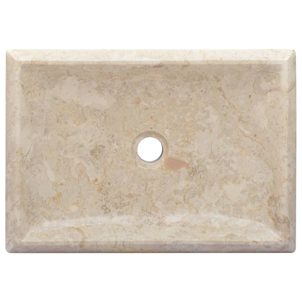 Sink Cream 50X35X10 Cm Marble