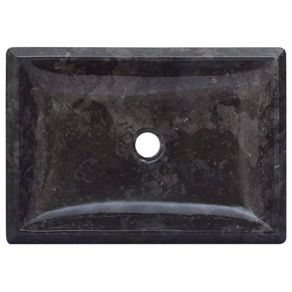 Sink Black 50X35X10 Cm Marble