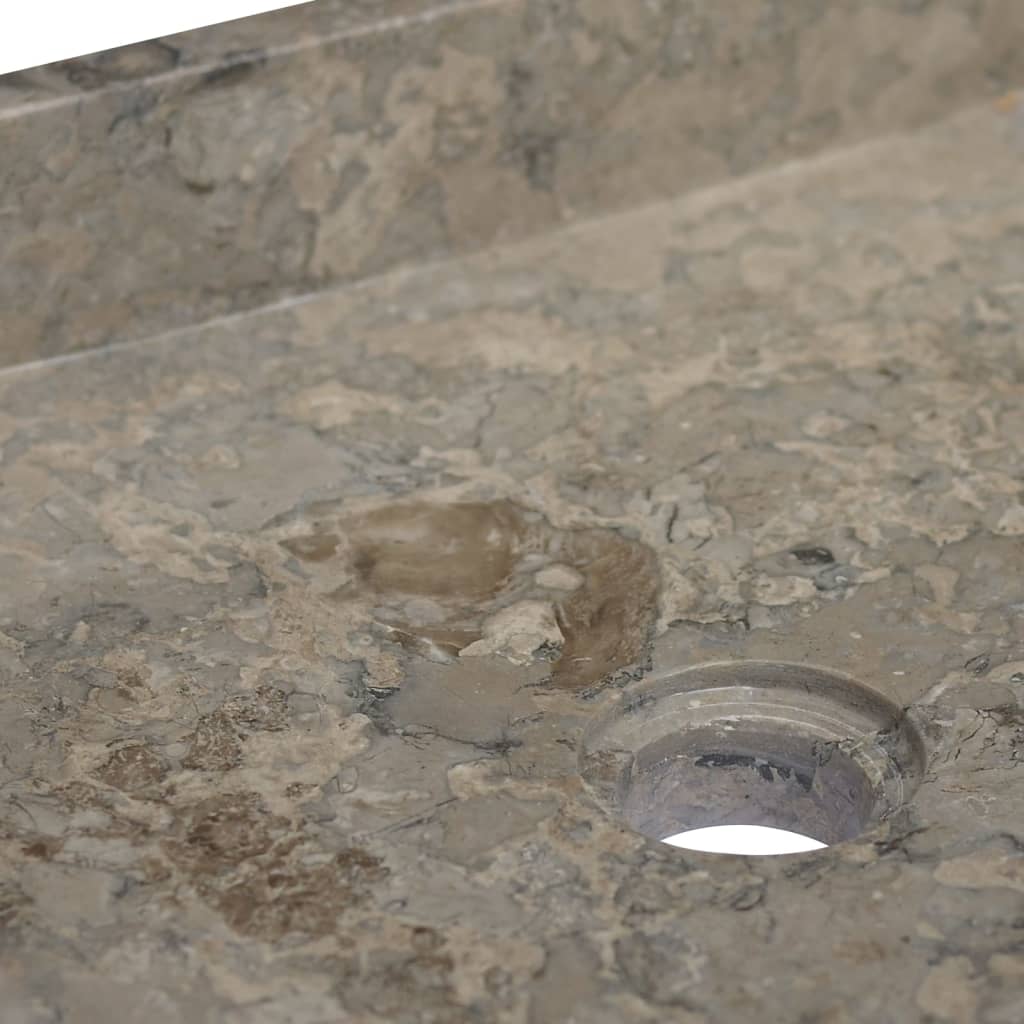 Sink Grey 40X40X10 Cm Marble