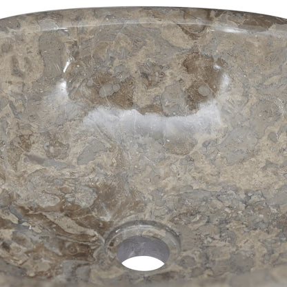 Sink Grey 53X40X15 Cm Marble