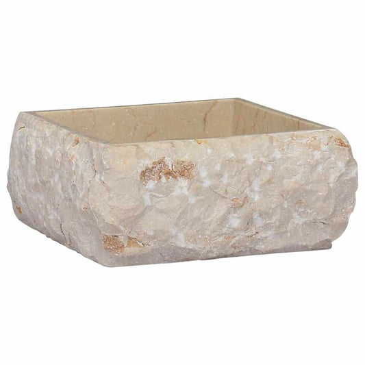 Sink Cream 30X30X13 Cm Marble