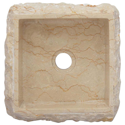 Sink Cream 30X30X13 Cm Marble