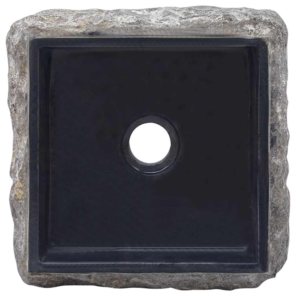 Sink Black 30X30X13 Cm Marble