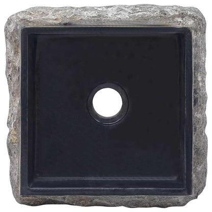 Sink Black 30X30X13 Cm Marble