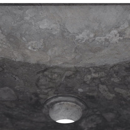 Sink Black 40X40X10 Cm Marble