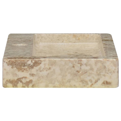 Sink Cream 38X24X6.5 Cm Marble