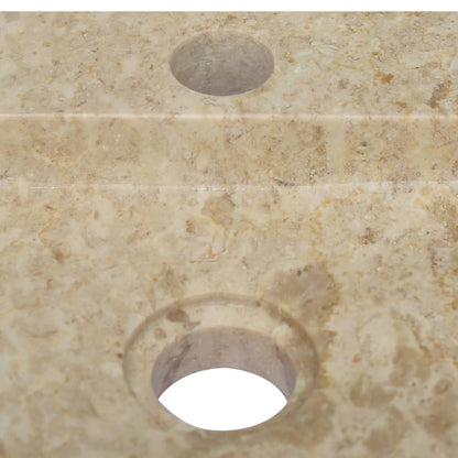 Sink Cream 38X24X6.5 Cm Marble