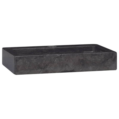 Sink Black 38X24X6.5 Cm Marble