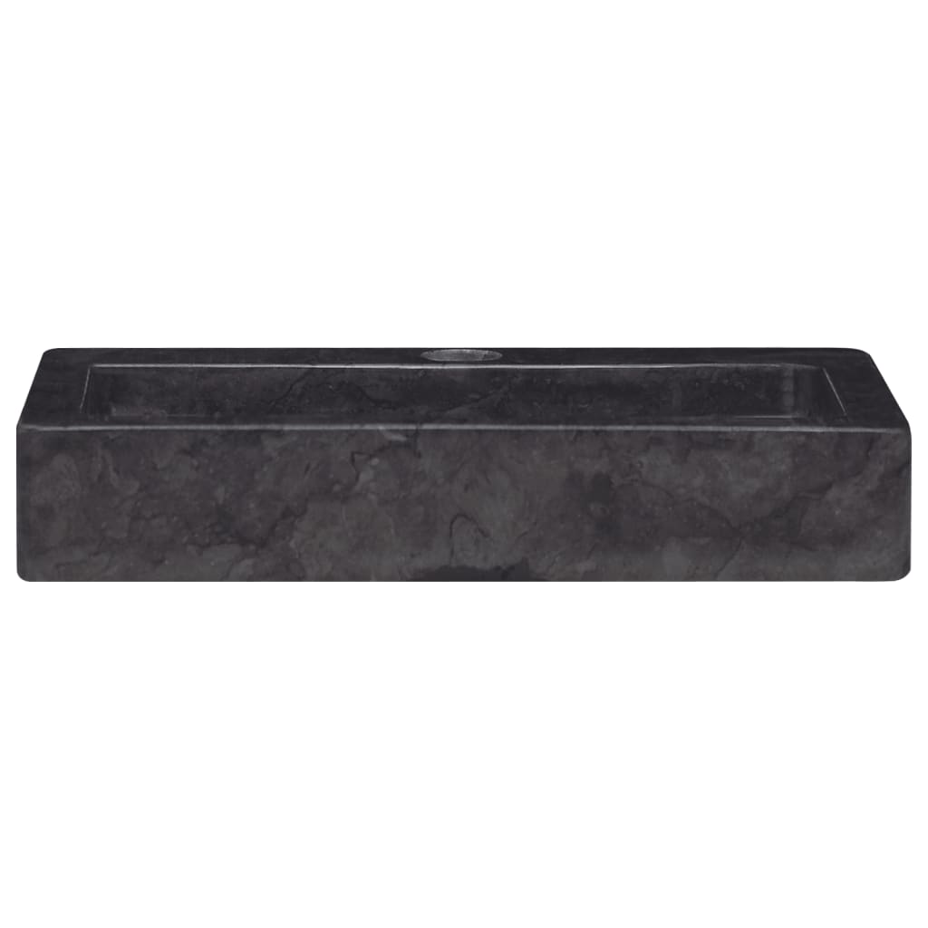 Sink Black 38X24X6.5 Cm Marble