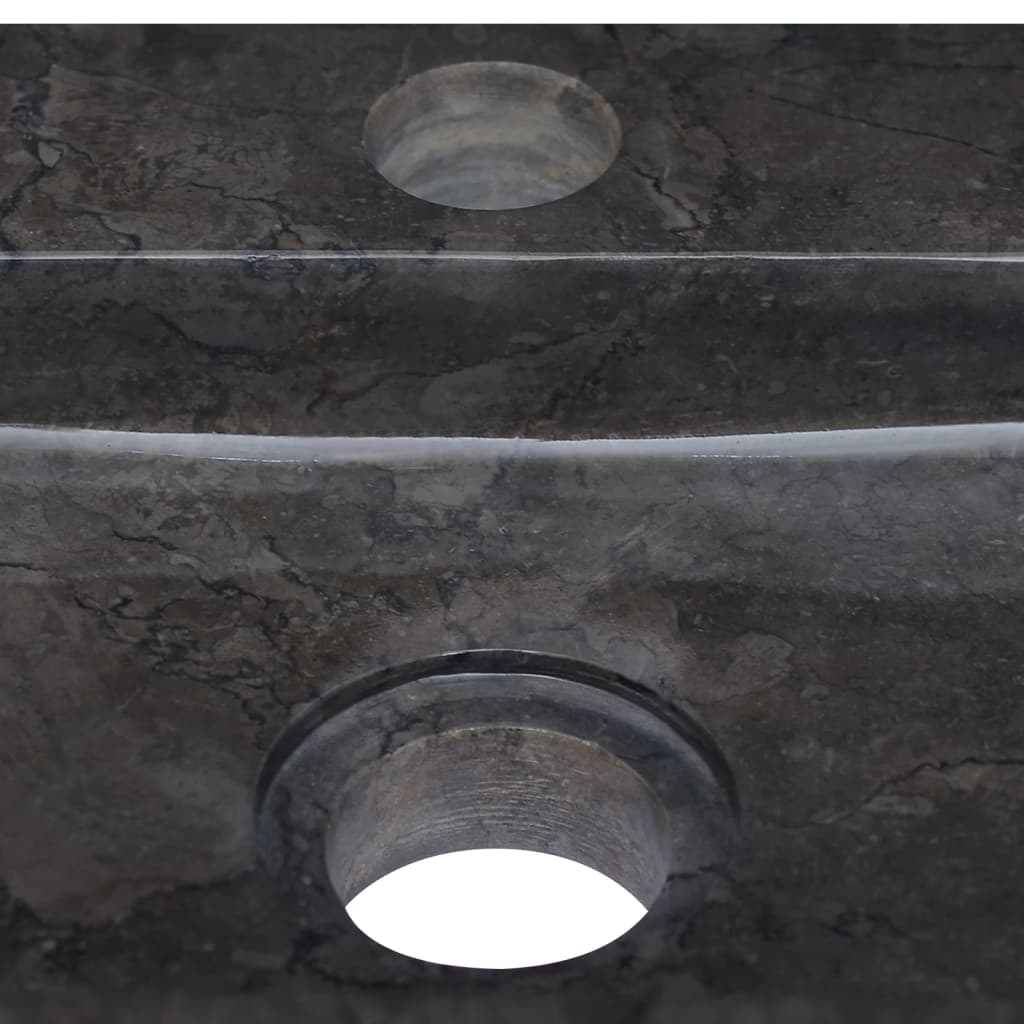 Sink Black 38X24X6.5 Cm Marble