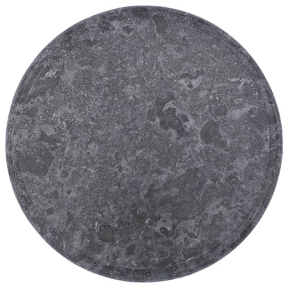 Table Top Grey Ø40X2.5 Cm Marble