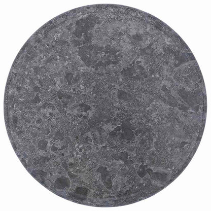 Table Top Grey Ø40X2.5 Cm Marble