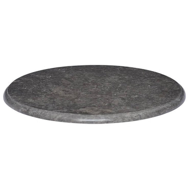 Table Top Black Ø60X2.5 Cm Marble