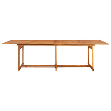 Garden Dining Table 280X90X75 Cm Solid Acacia Wood