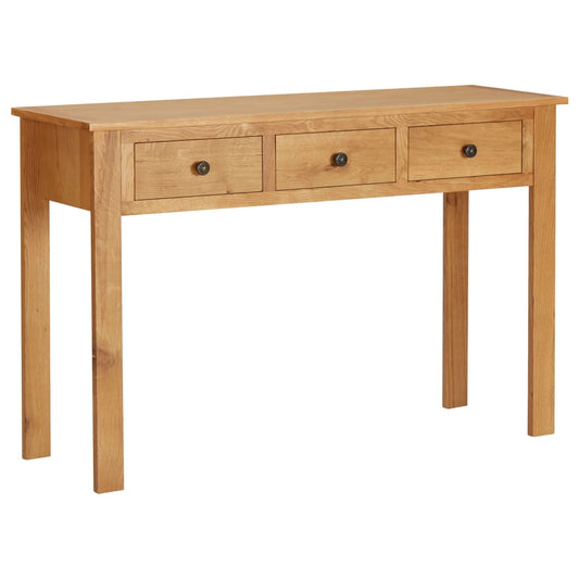 Dressing Table 110X40X75 Cm Solid Oak Wood