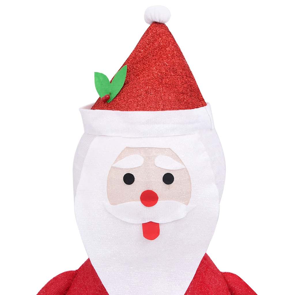 Decorative Christmas Santa Claus Figure Led Luxury Fabric 60Cm