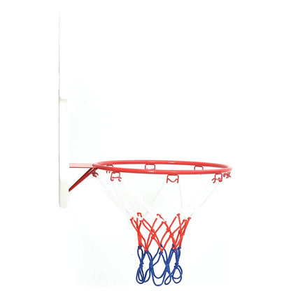 Five Piece Wall Mounted Basketball Backboard Set 66X44.5 Cm