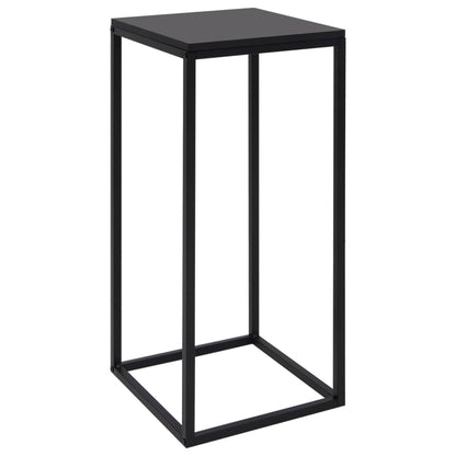 Side Tables 2 Pcs Black Steel