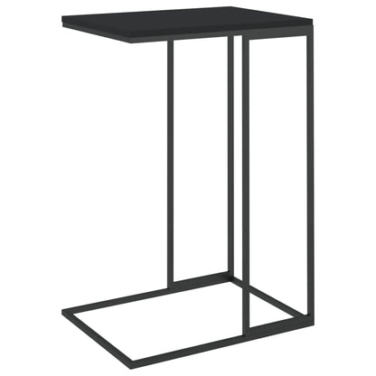 Side Table Black 40X30X59 Cm Engineered Wood